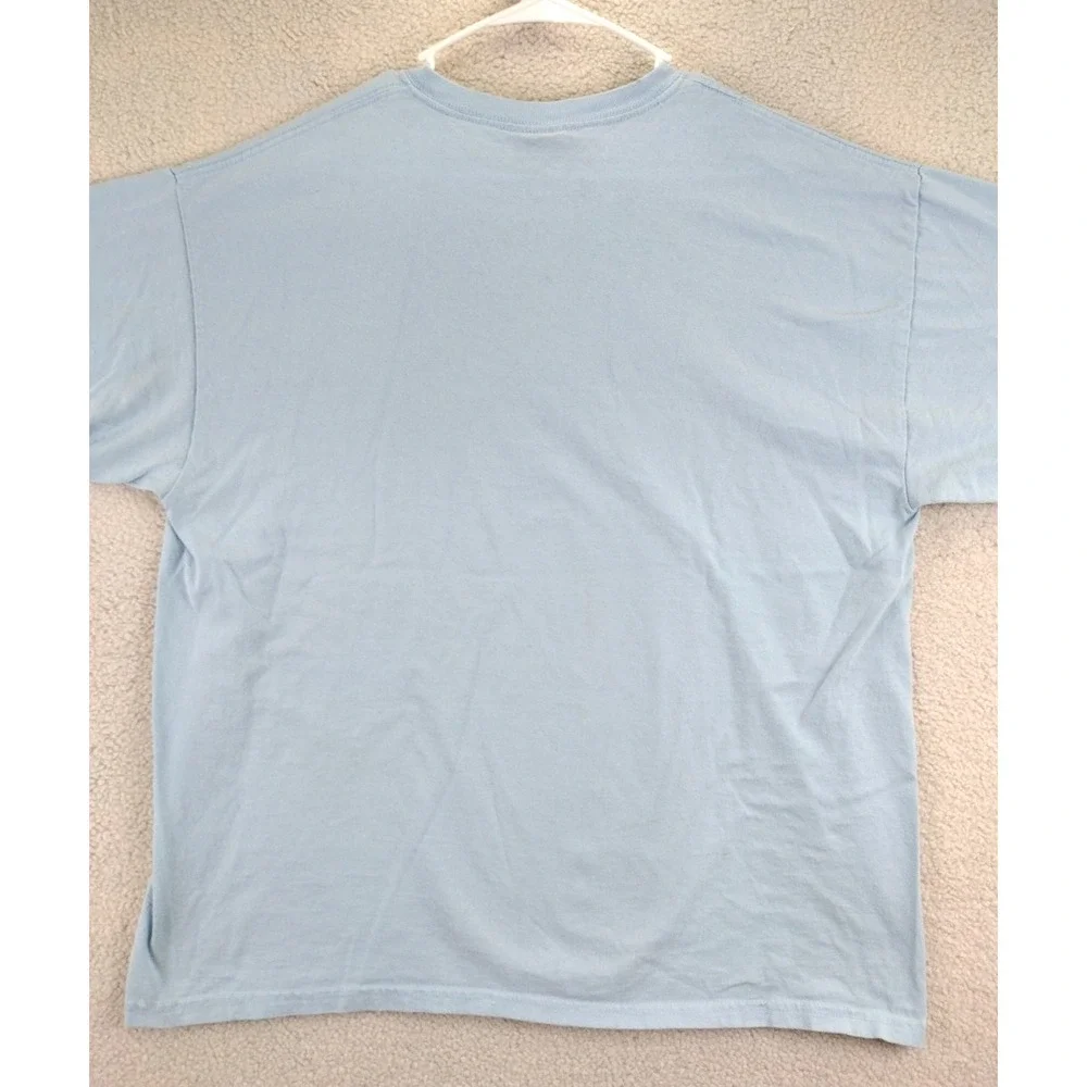 Steve & Barrys Star Trek Spock Live Long and‎ Prosper T Shirt Mens XL Light Blue